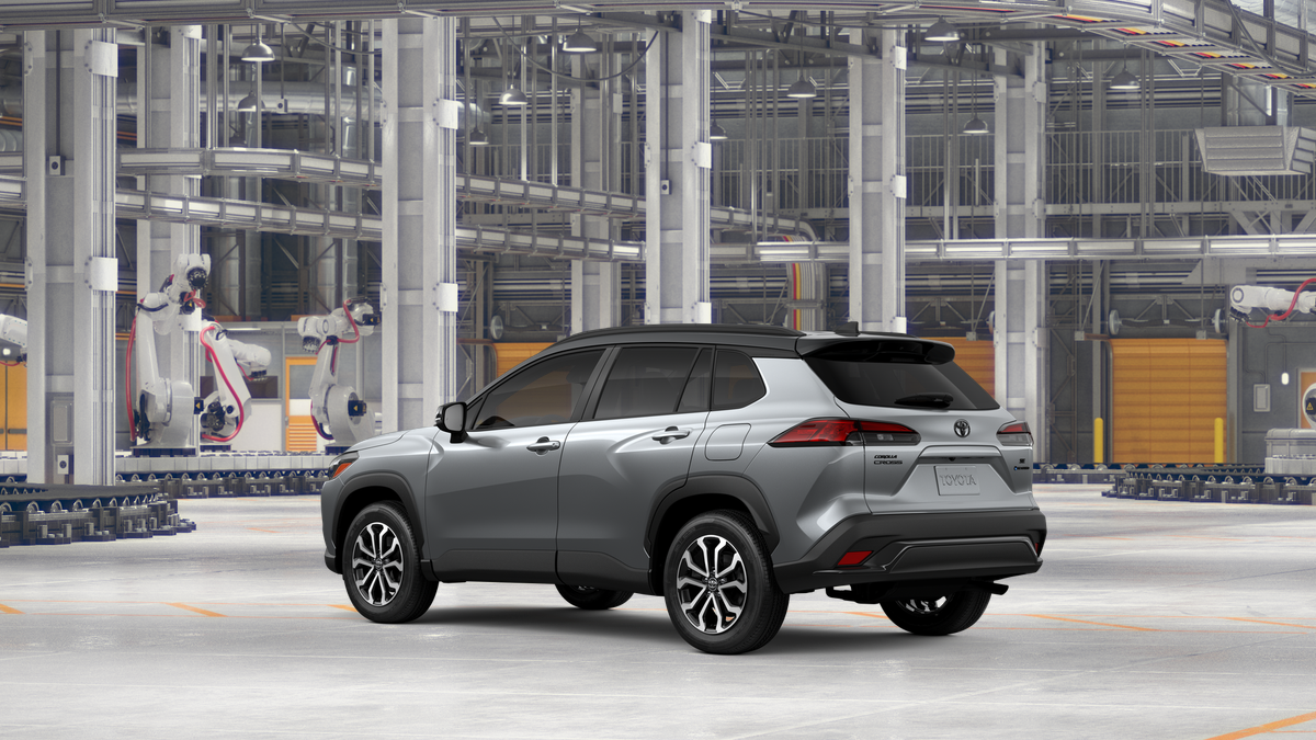 New 2026 Sonic Silver with Jet Black roof <sup>1</sup> Toyota  SE image 8