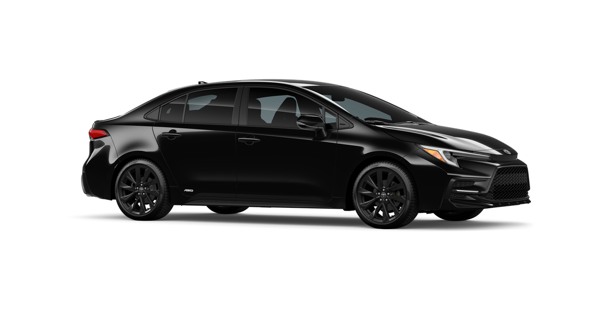 New 2026 Midnight Black Metallic Toyota  SE AWD image 15