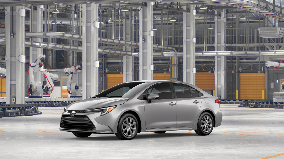 New 2027 Classic Silver Metallic Toyota  LE image 3