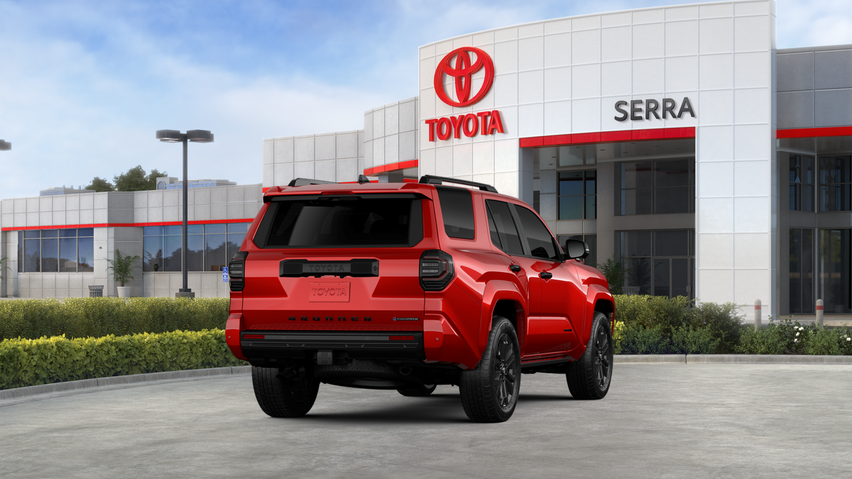 New 2026 Supersonic Red <sup>1</sup> Toyota 4Runner Platinum image 11