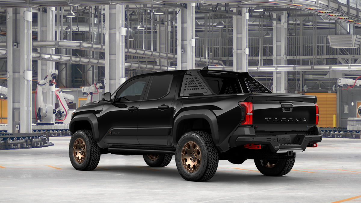New 2026 Black Toyota Tacoma Trailhunter image 8