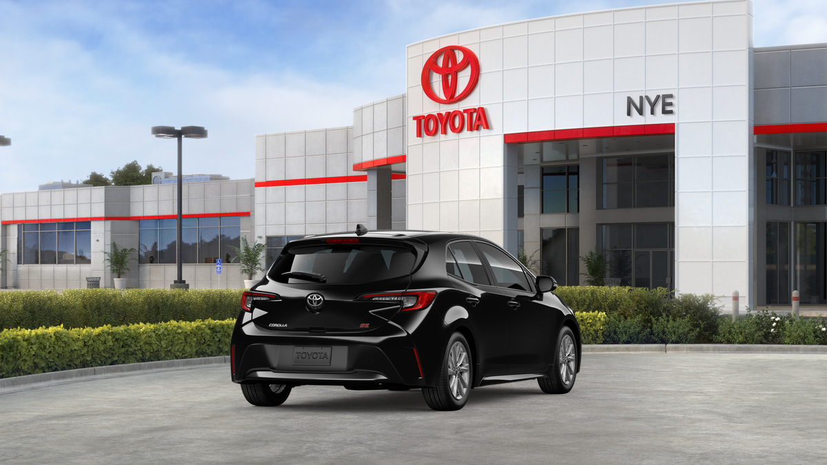 New 2026 Midnight Black Metallic Toyota  SE image 11