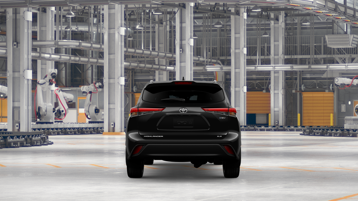 New 2026 Midnight Black Metallic Toyota Hybrid XLE image 8