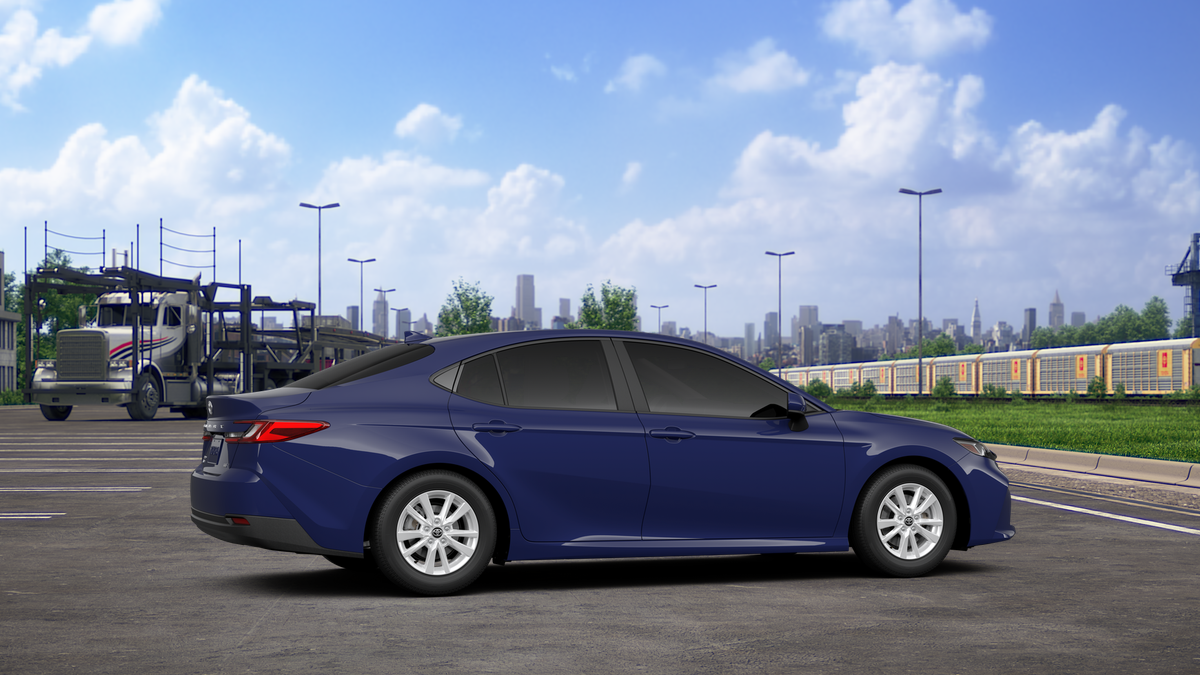 New 2026 Reservoir Blue Toyota  LE AWD image 15