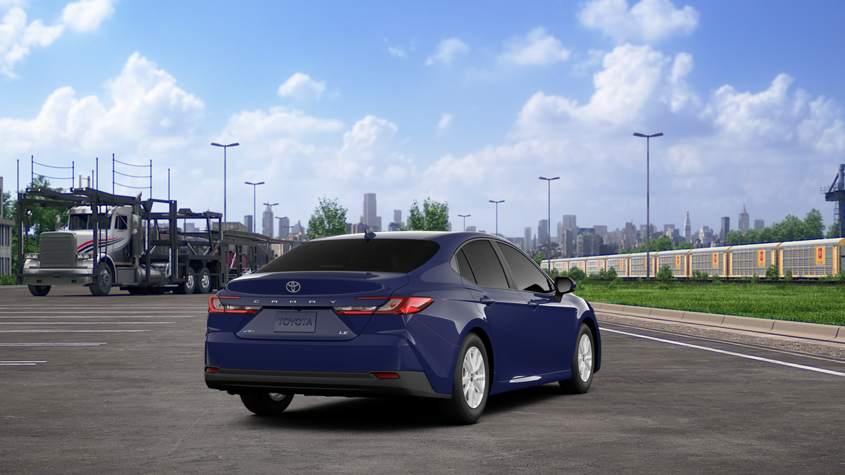 New 2026 Reservoir Blue Toyota LE image 9