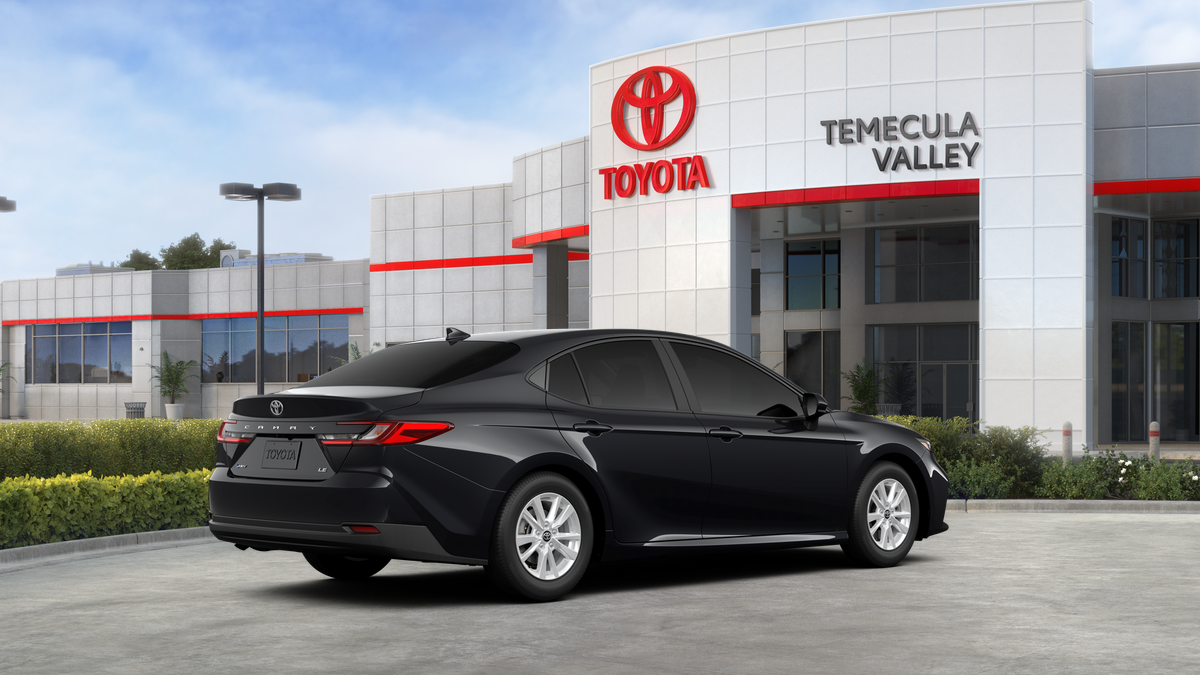 New 2026 Midnight Black Metallic Toyota  LE image 12