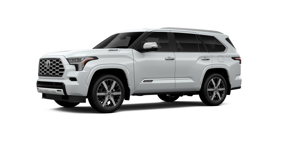 New 2026 Wind Chill Pearl <sup>1</sup> Toyota  Capstone image 3