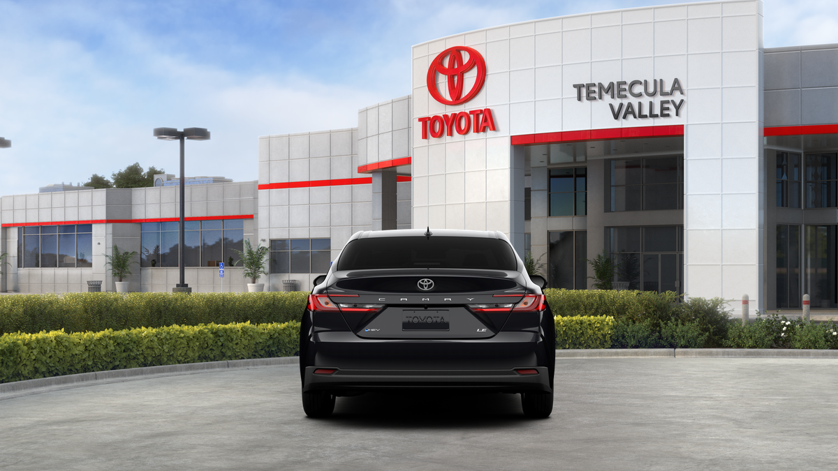 New 2026 Midnight Black Metallic Toyota  LE image 10