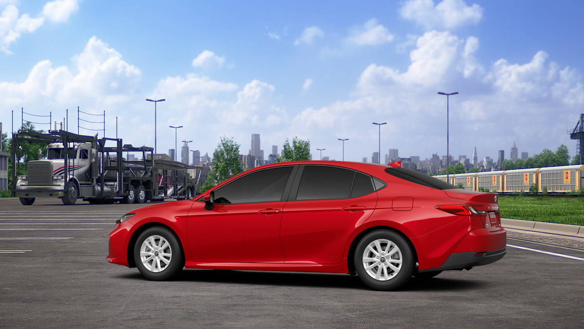 New 2026 Supersonic Red <sup>1</sup> Toyota  LE AWD image 7