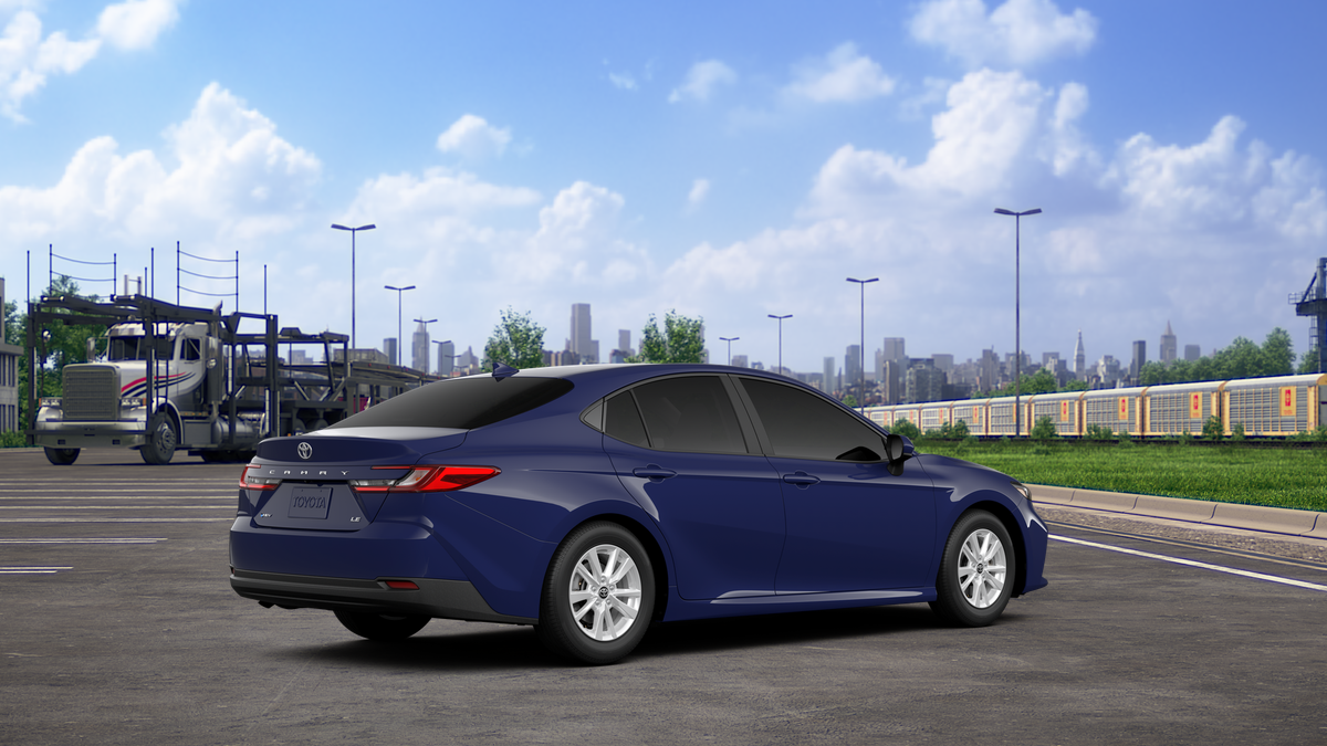 New 2026 Reservoir Blue Toyota LE image 10