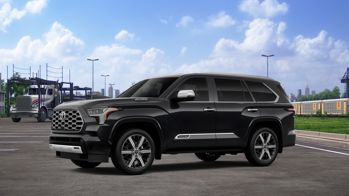 New 2026 Midnight Black Metallic Toyota  Capstone image 3