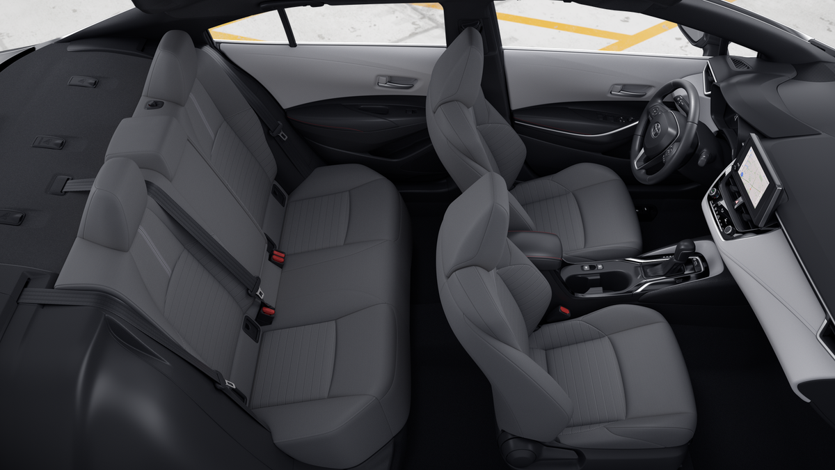 New 2026 Wind Chill Pearl with Midnight Black Metallic roof <sup>1</sup> Toyota  SE image 4
