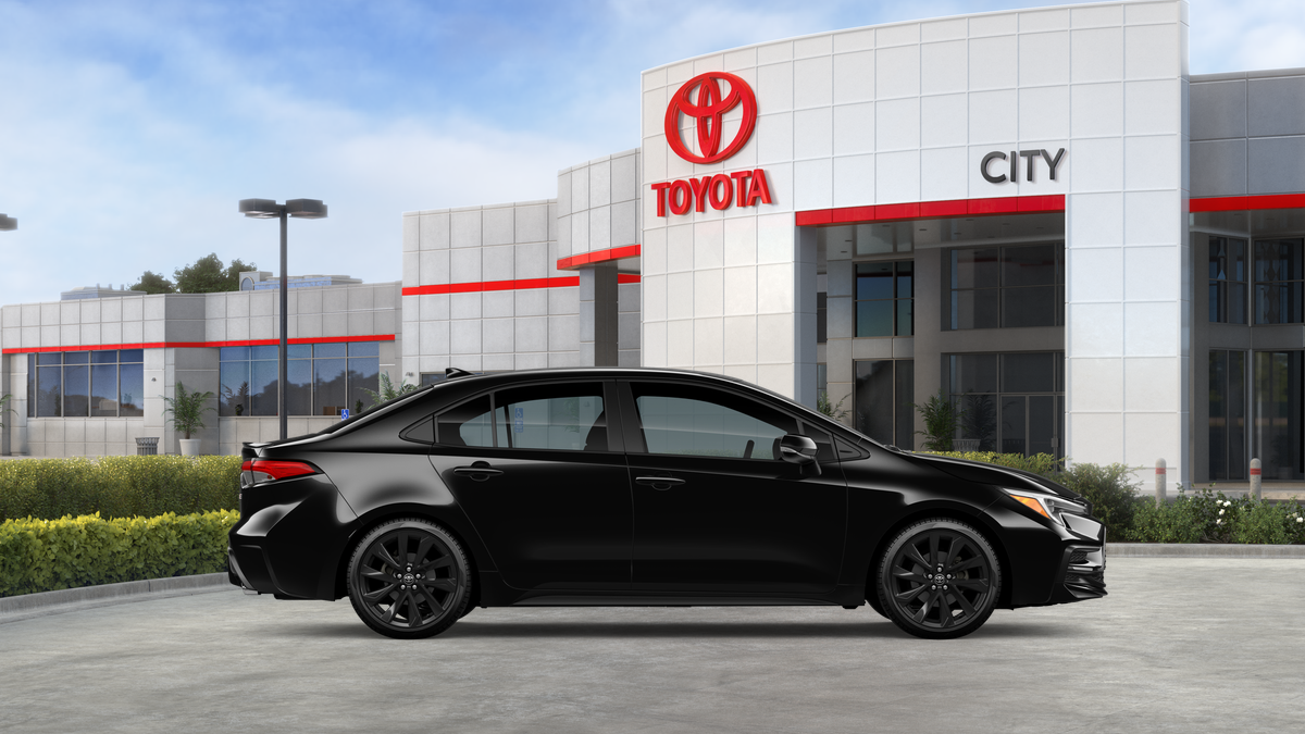 New 2026 Midnight Black Metallic Toyota  SE image 14