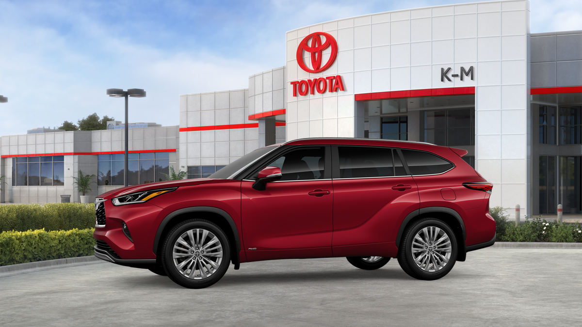 New 2026 Toyota Highlander Hybrid SUV