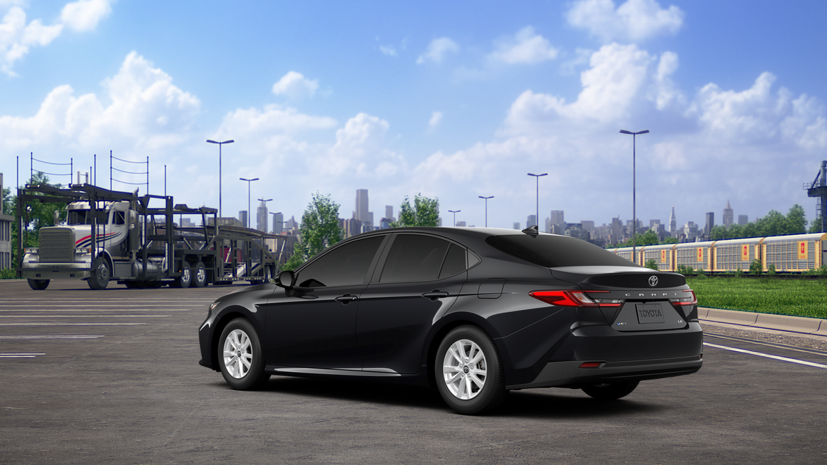 New 2026 Midnight Black Metallic Toyota  LE image 8