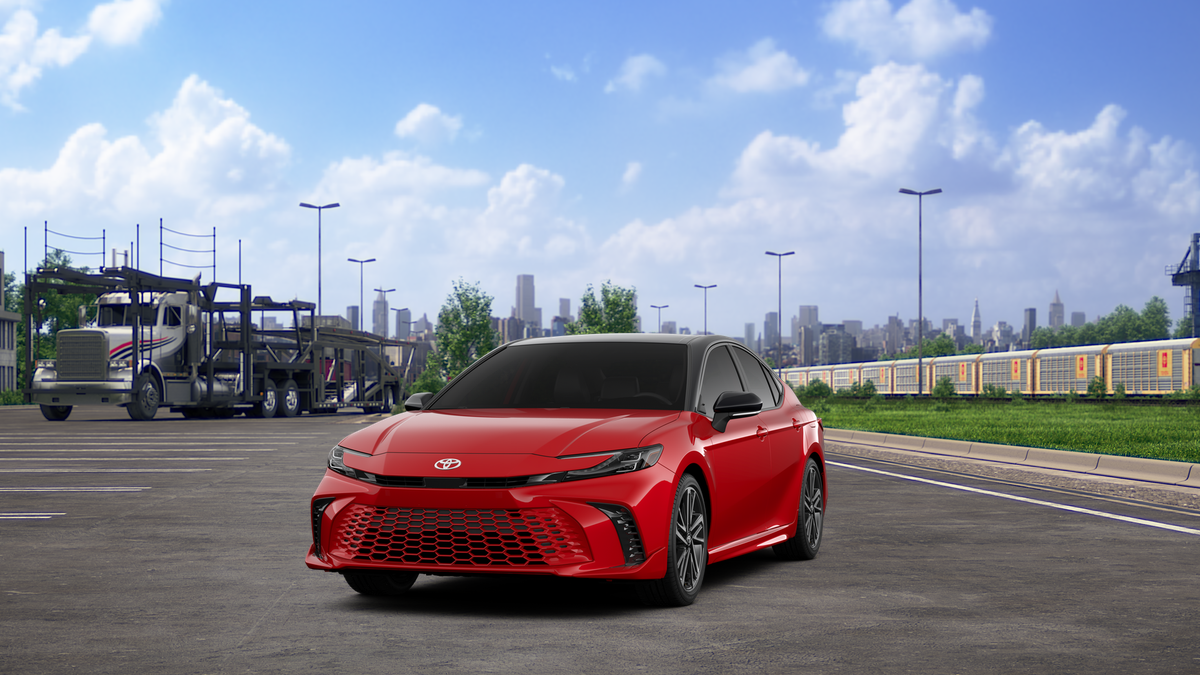 New 2026 Supersonic Red with Midnight Black Metallic roof <sup>1</sup> Toyota  XSE image 21