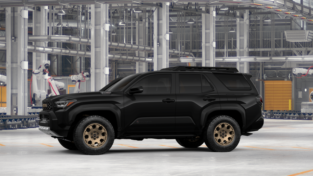 New 2026 Black Toyota 4Runner Trailhunter image 5