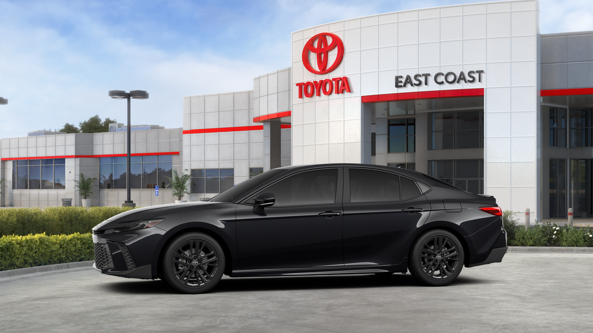 New 2026 Midnight Black Metallic Toyota  SE AWD image 6