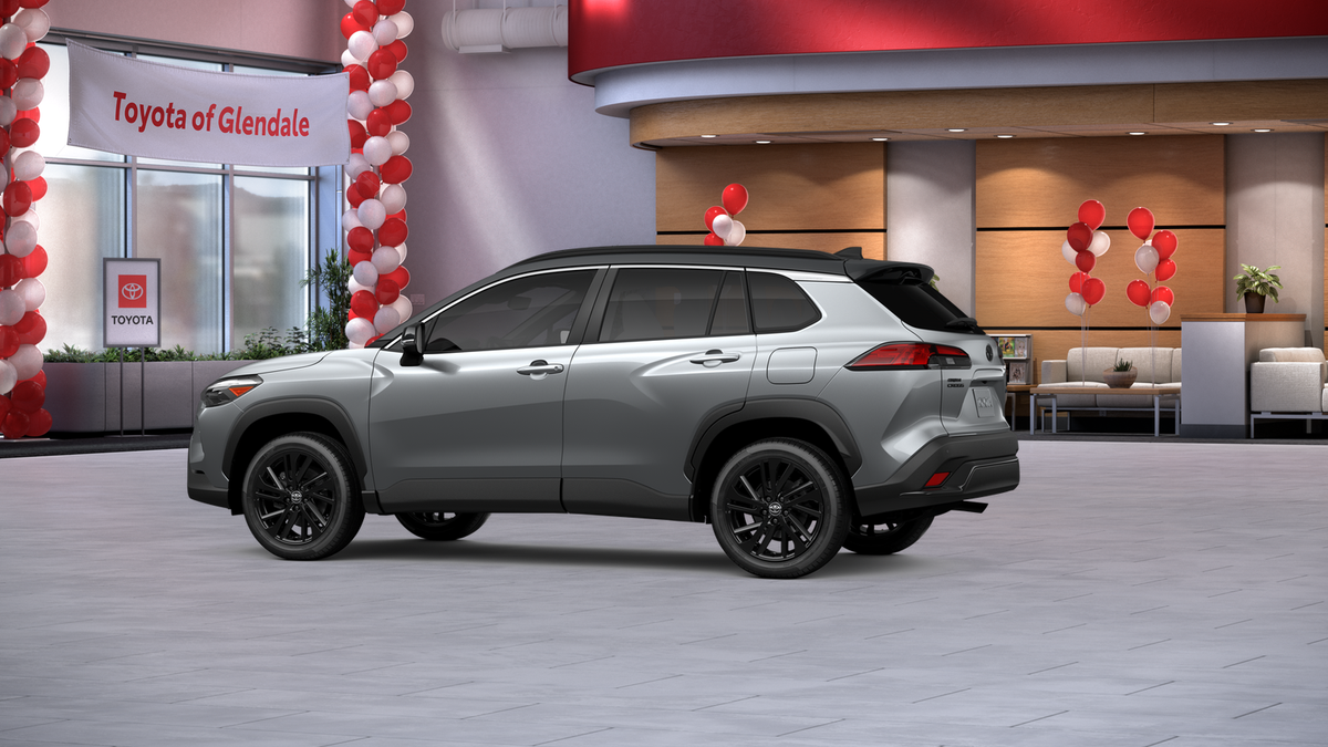 New 2026 Sonic Silver with Jet Black roof <sup>1</sup> Toyota  XSE image 7