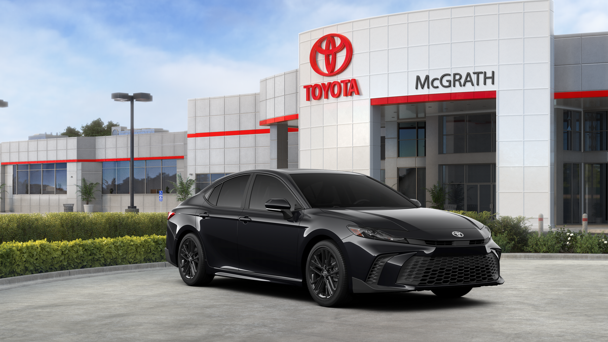 New 2026 Midnight Black Metallic Toyota  SE image 17