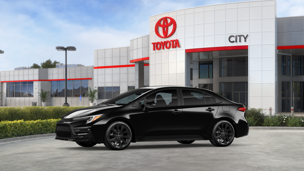 New 2026 Midnight Black Metallic Toyota  SE image 5