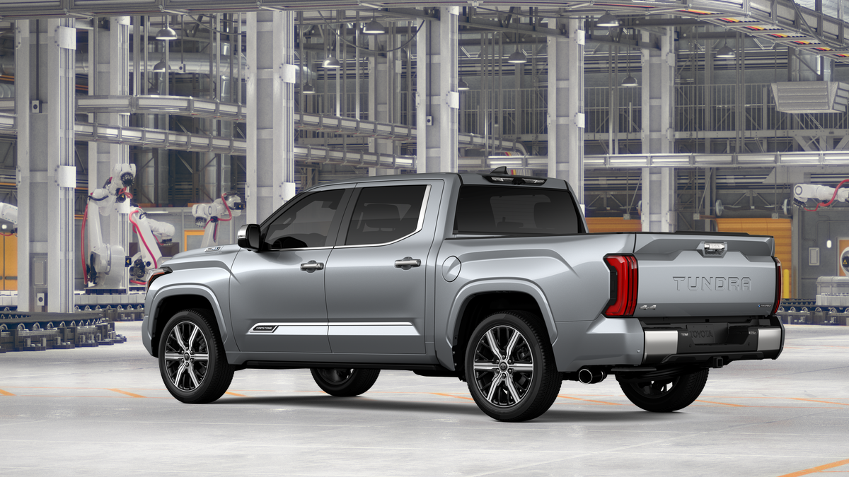New 2026 Celestial Silver Metallic Toyota Tundra Capstone image 8