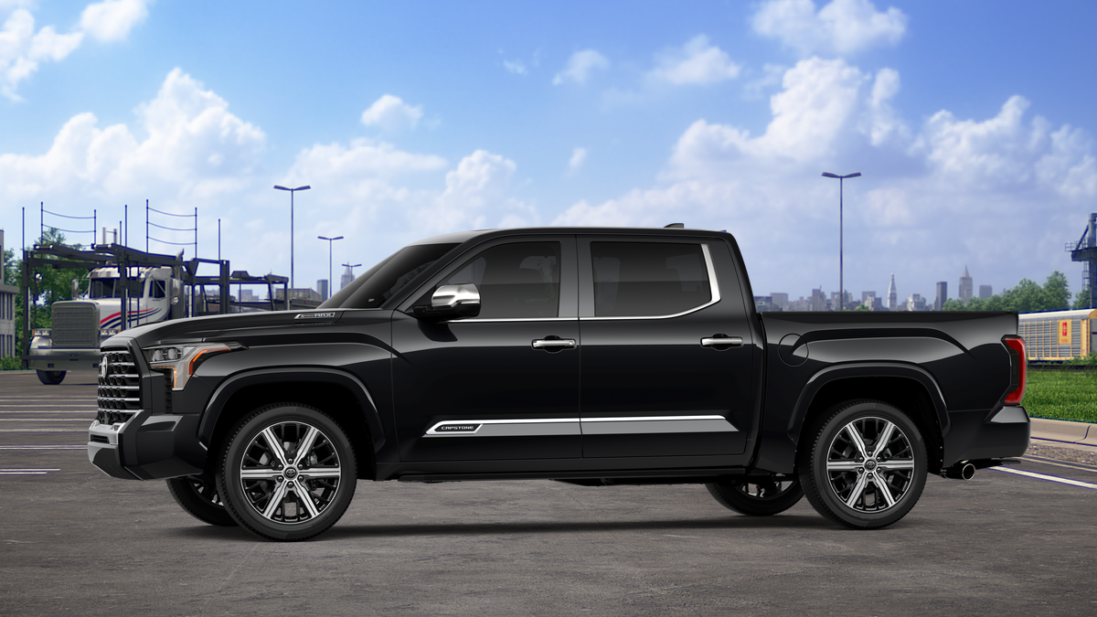 New 2026 Midnight Black Metallic Toyota Tundra Capstone image 5