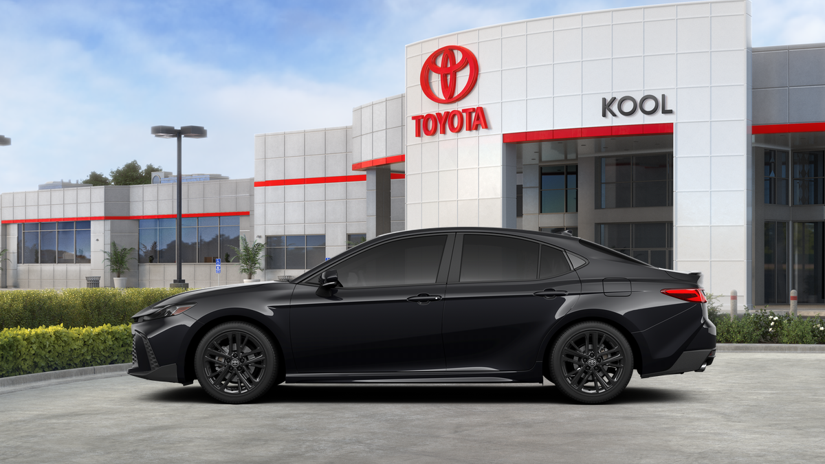 New 2026 Midnight Black Metallic Toyota  SE image 6