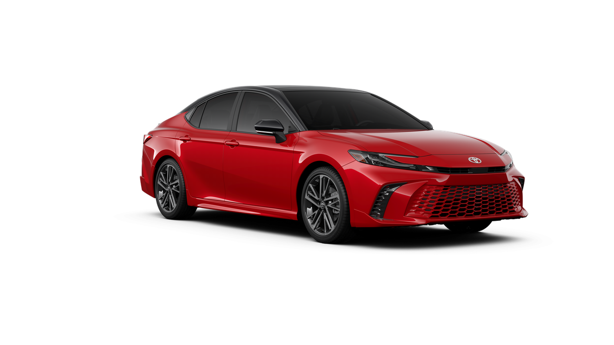 New 2026 Supersonic Red with Midnight Black Metallic roof <sup>1</sup> Toyota  XSE image 17