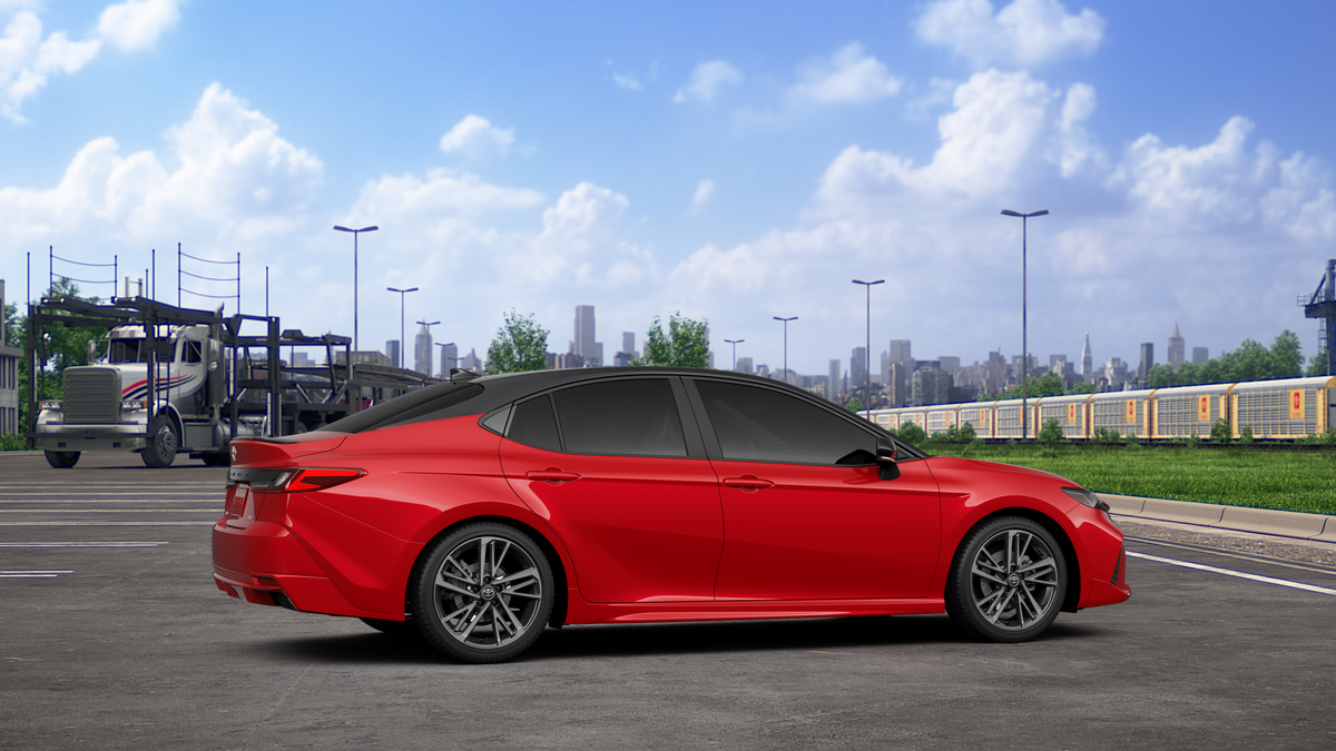 New 2026 Supersonic Red with Midnight Black Metallic roof <sup>1</sup> Toyota  XSE image 13