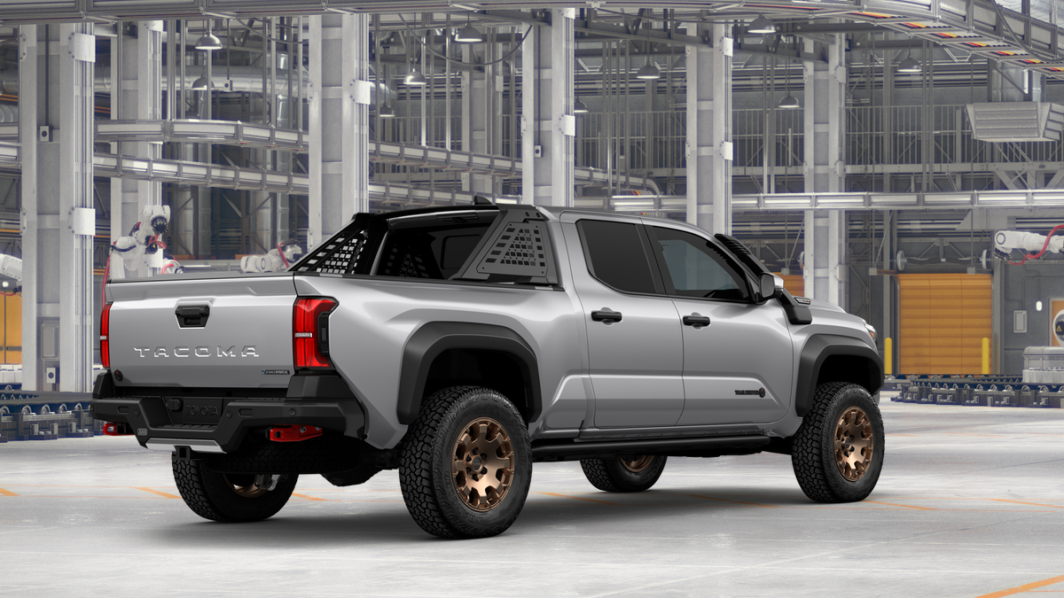 New 2026 Celestial Silver Metallic Toyota Tacoma Trailhunter image 12