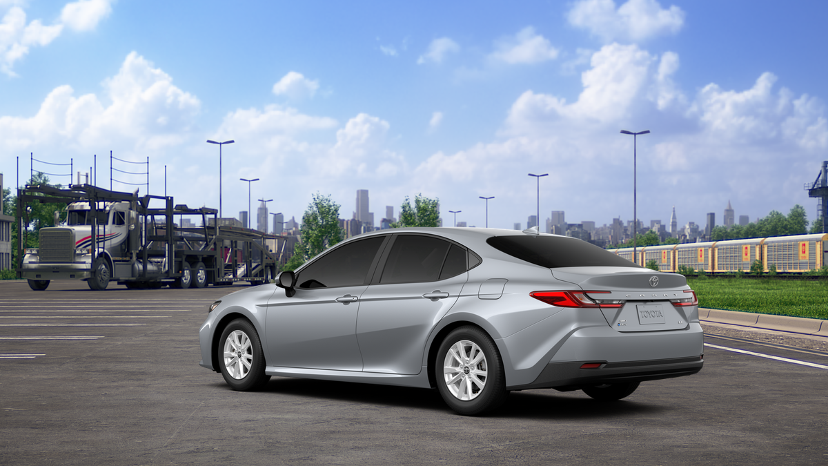 New 2026 Celestial Silver Metallic Toyota  LE AWD image 9