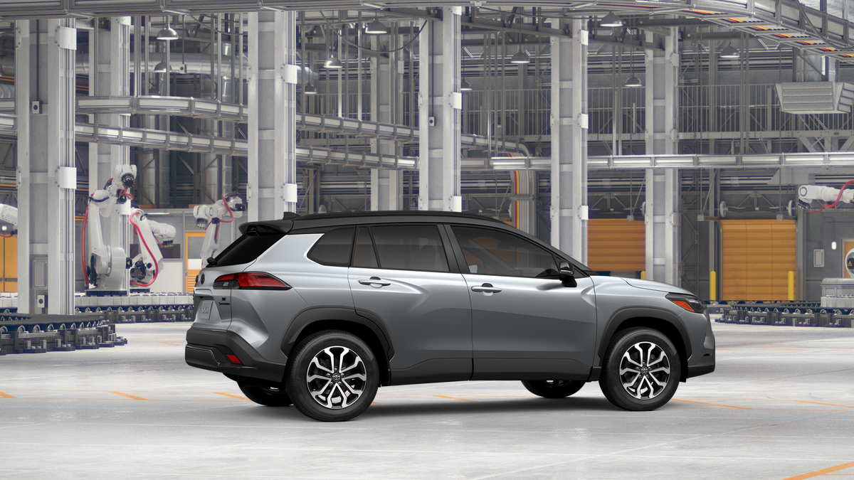 New 2026 Sonic Silver with Jet Black roof <sup>1</sup> Toyota  SE image 13
