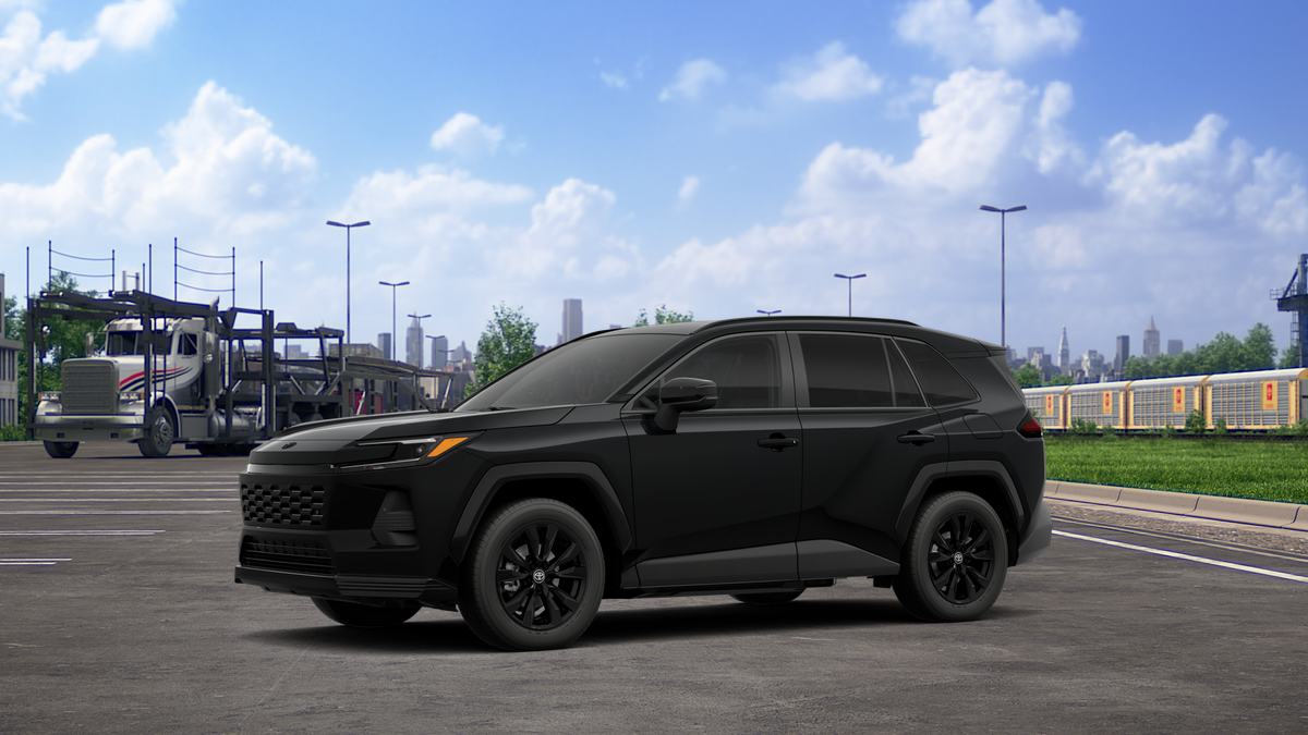 New 2026 Midnight Black Metallic Toyota  SE image 3