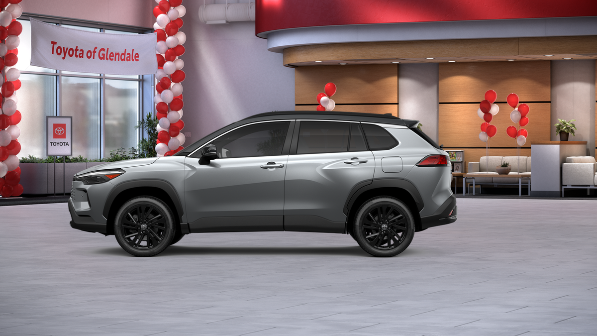 New 2026 Sonic Silver with Jet Black roof <sup>1</sup> Toyota  XSE image 6