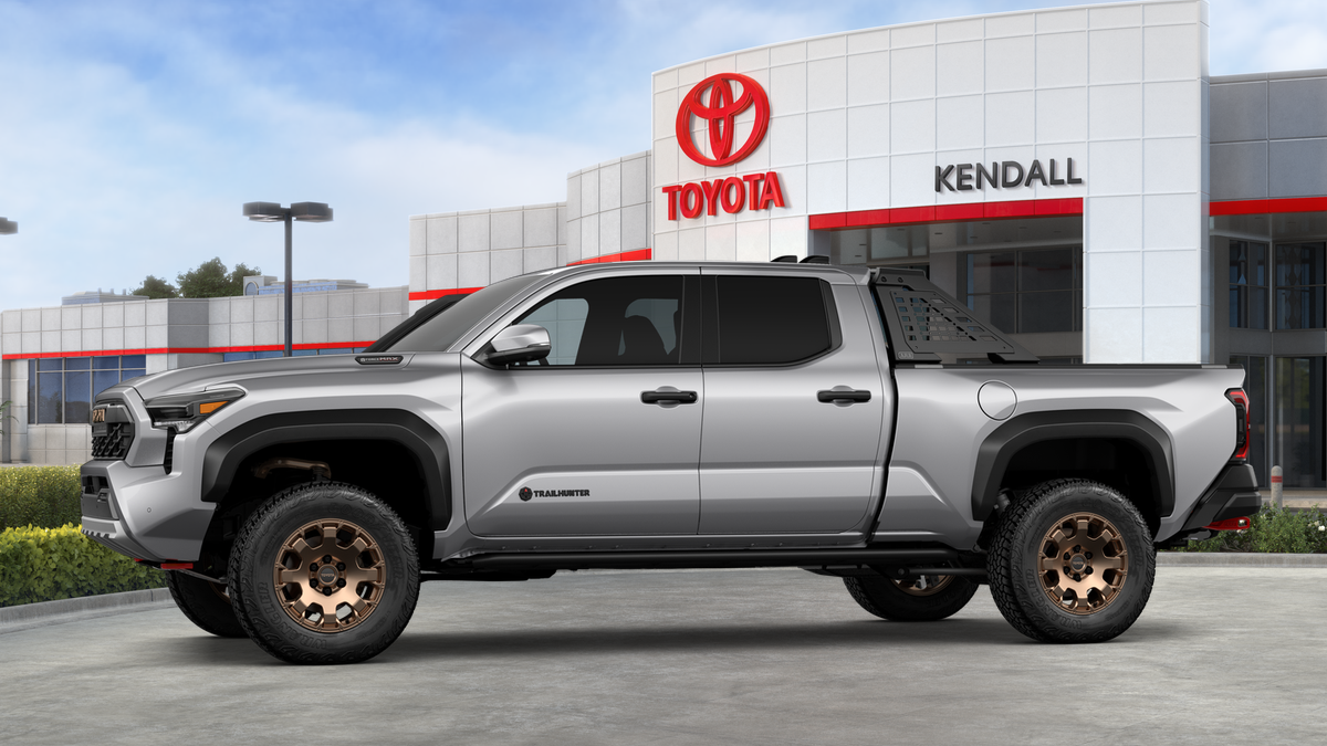 New 2026 Celestial Silver Metallic Toyota Tacoma Trailhunter image 5