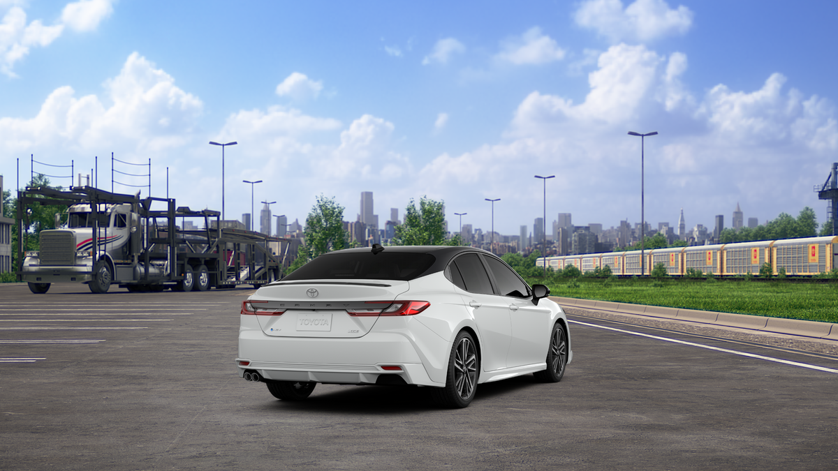New 2027 Wind Chill Pearl with Midnight Black Metallic roof <sup>1</sup> Toyota  XSE image 11