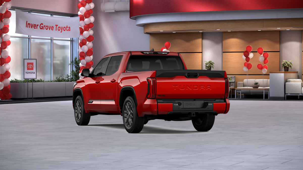 New Supersonic Red [extra cost color] 2026 Toyota Tundra Platinum