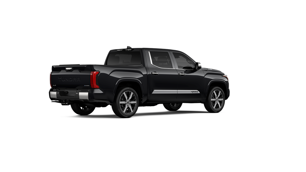 New 2026 Midnight Black Metallic Toyota Tundra Capstone image 12