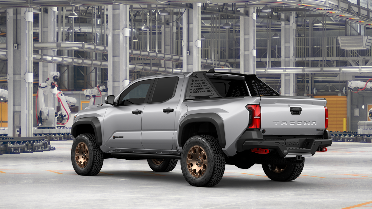New 2026 Celestial Silver Metallic Toyota Tacoma Trailhunter image 8
