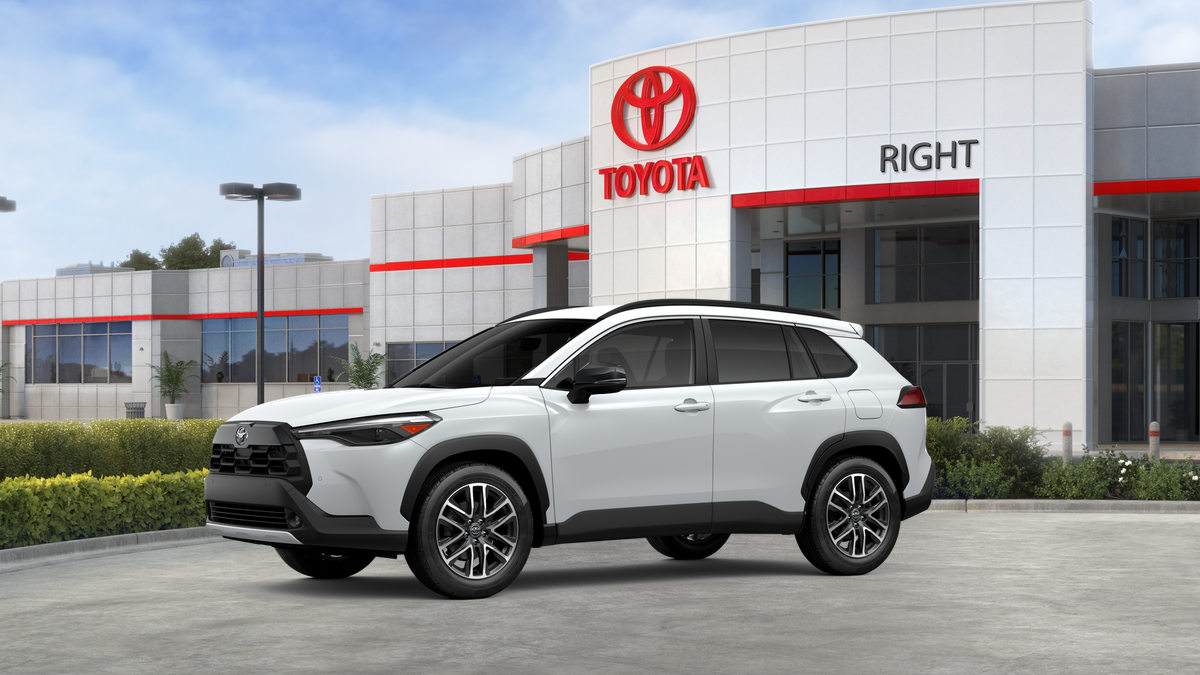 New Wind Chill Pearl [extra cost color] 2026 Toyota Corolla Cross