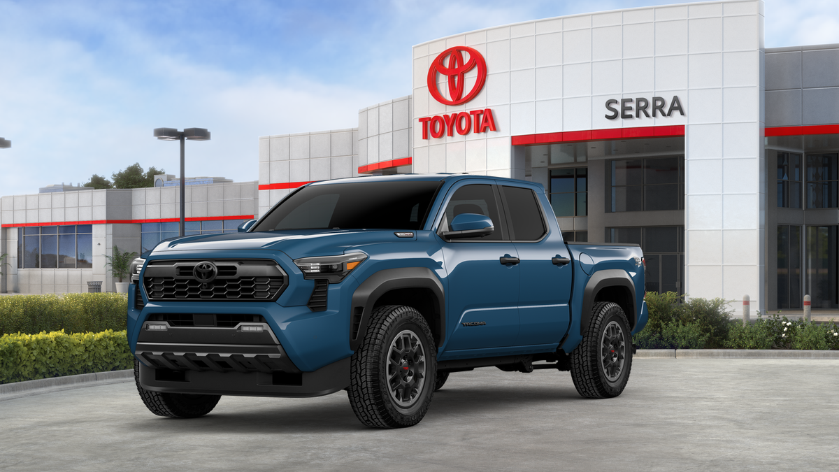 New 2026 Heritage Blue Toyota Tacoma TRD Off-Road image 2