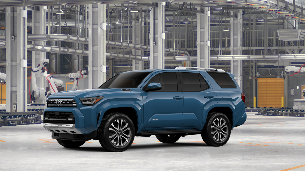 New 2026 Heritage Blue Toyota 4Runner Limited image 3