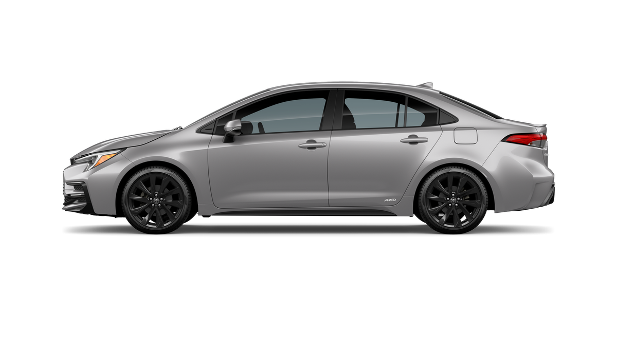 New 2026 Classic Silver Metallic Toyota  SE AWD image 6