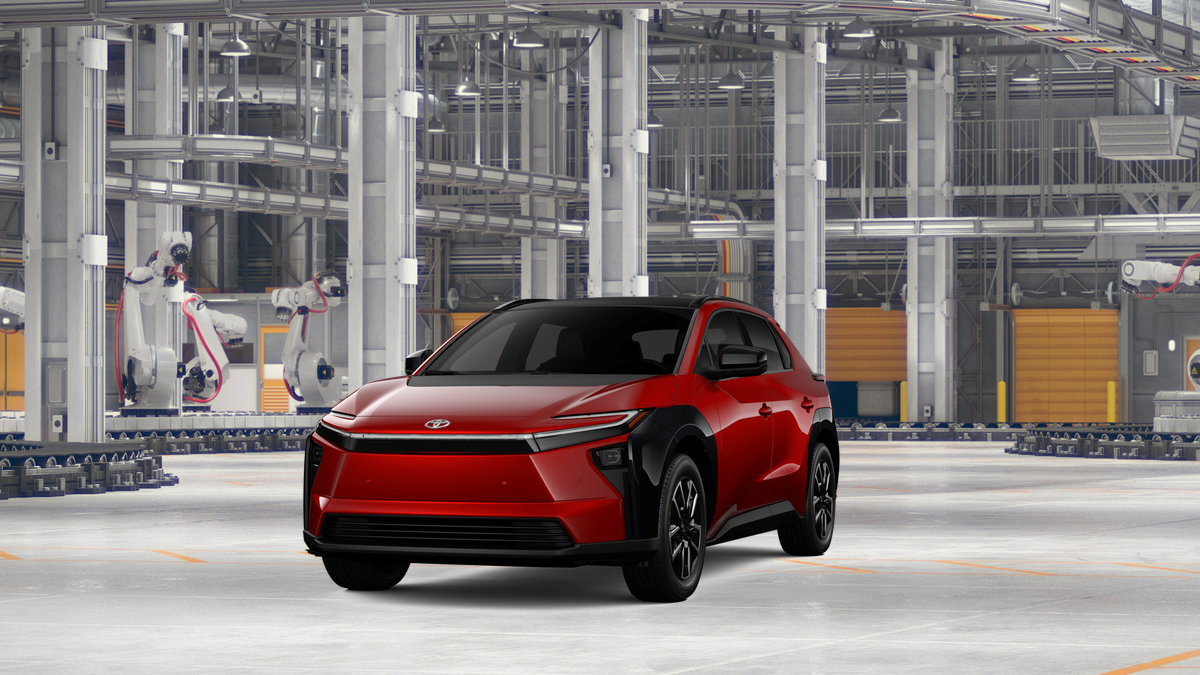 New Supersonic Red [extra cost color] 2026 Toyota bZ XLE for Sale