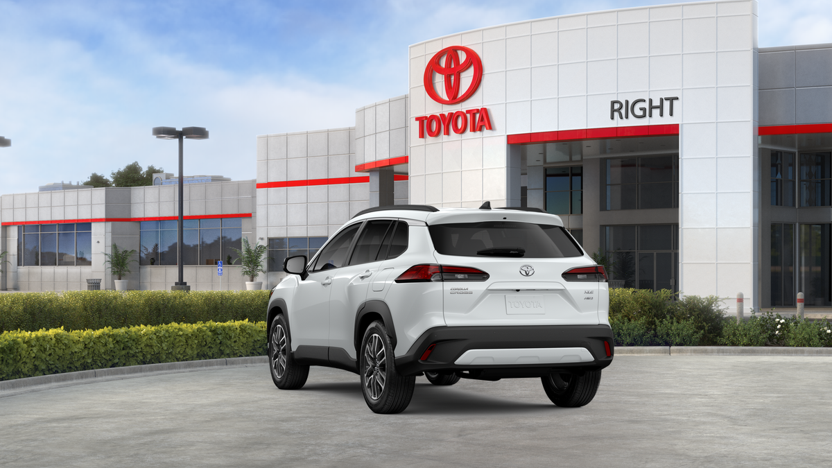 New Wind Chill Pearl [extra cost color] 2026 Toyota Corolla Cross