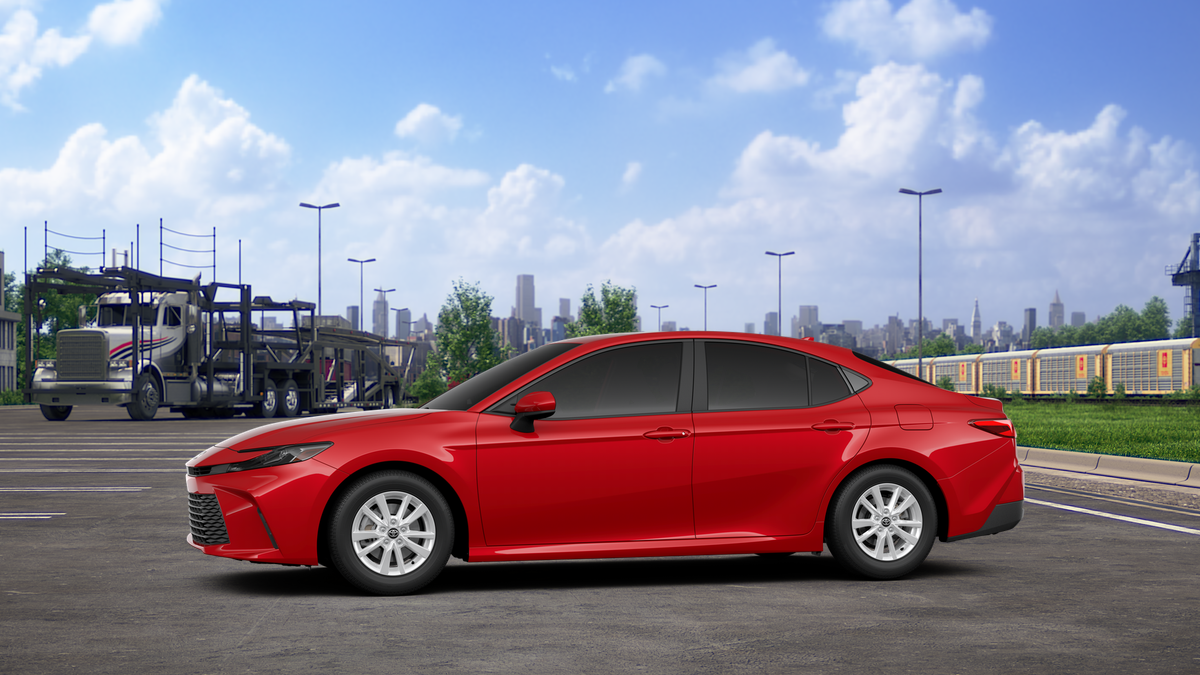 New 2026 Supersonic Red <sup>1</sup> Toyota  LE AWD image 5