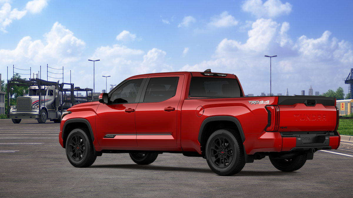 New 2026 Supersonic Red <sup>1</sup> Toyota  Platinum image 8