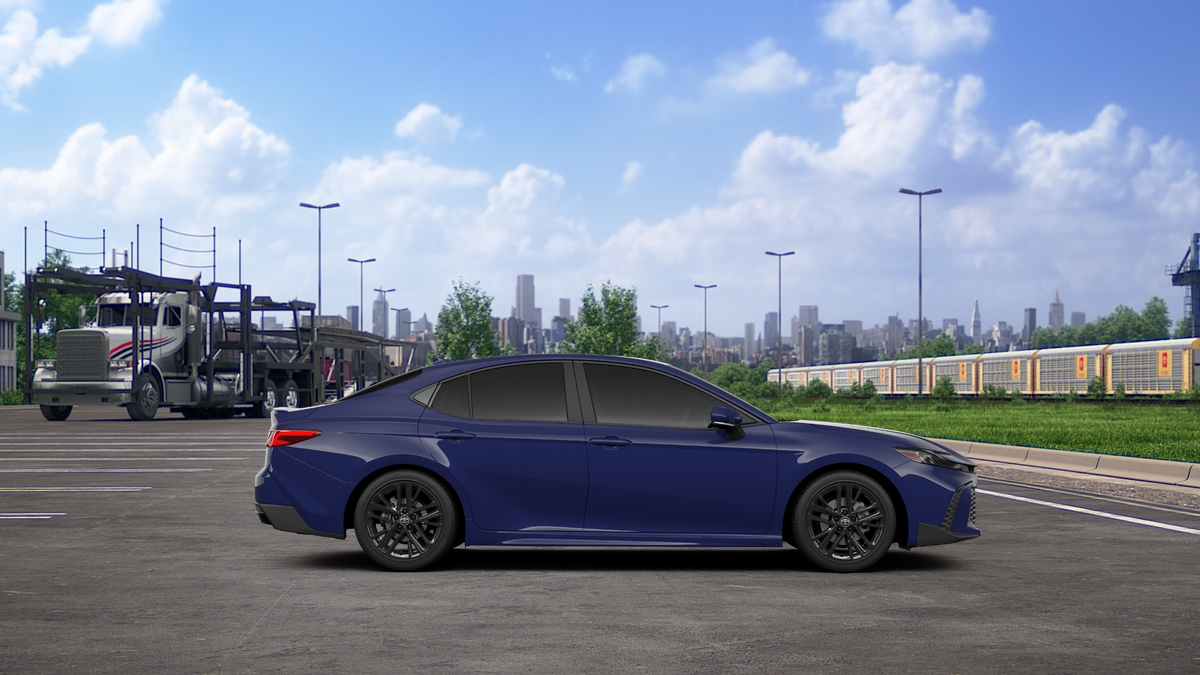 New 2027 Reservoir Blue Toyota  SE image 14
