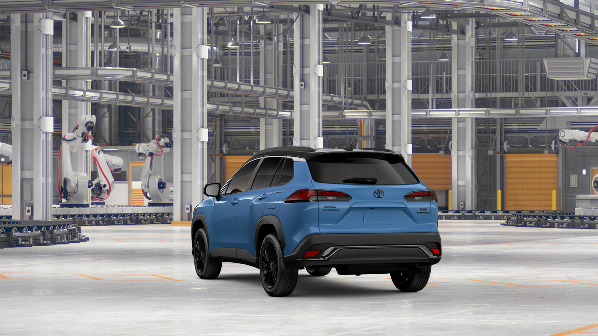 New 2026 Cavalry Blue with Jet Black roof <sup>1</sup> Toyota  XSE image 9